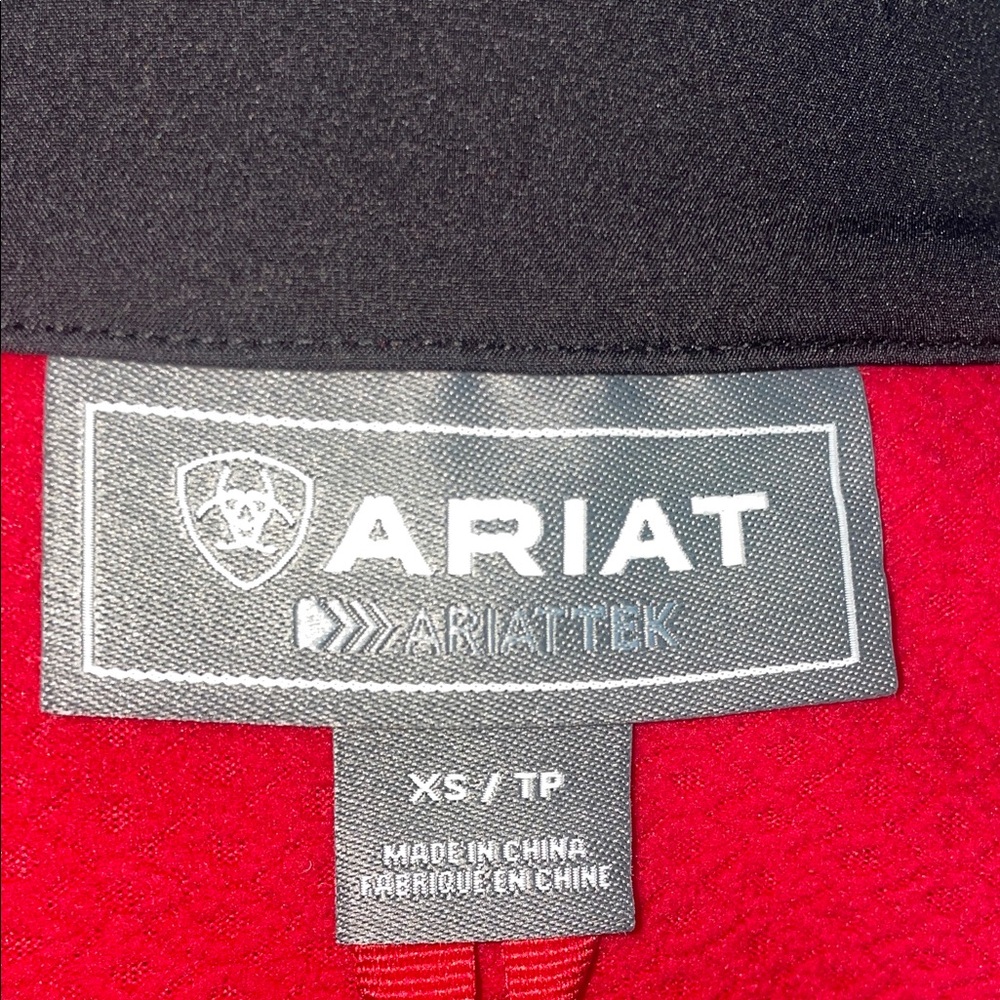 Ariat Black Performance Jacket With Red Accents - image 2